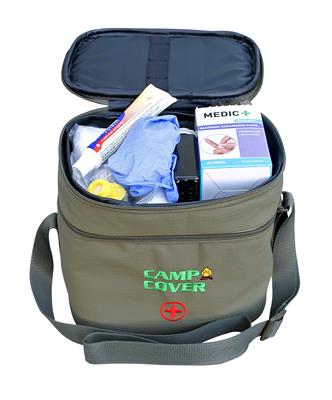 Camp Cover Bag for First Aid Kit, khaki